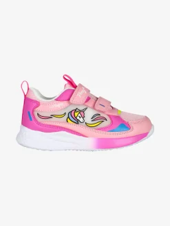Primigi Sneakers unicorno da bambina con luci e strappi