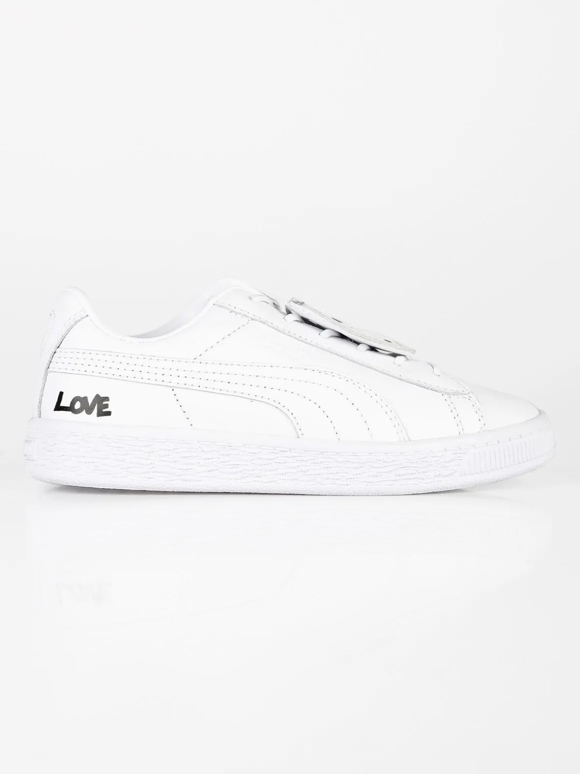 Puma Basket Badge sneakers ragazza in pelle