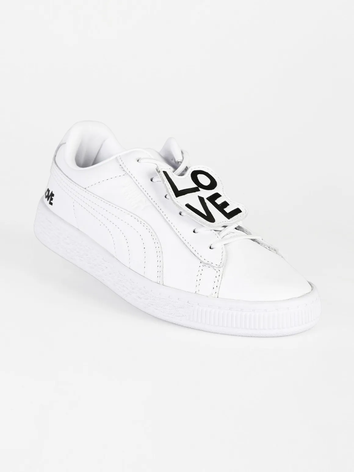 Puma Basket Badge sneakers ragazza in pelle