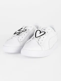 Puma Basket Badge sneakers ragazza in pelle