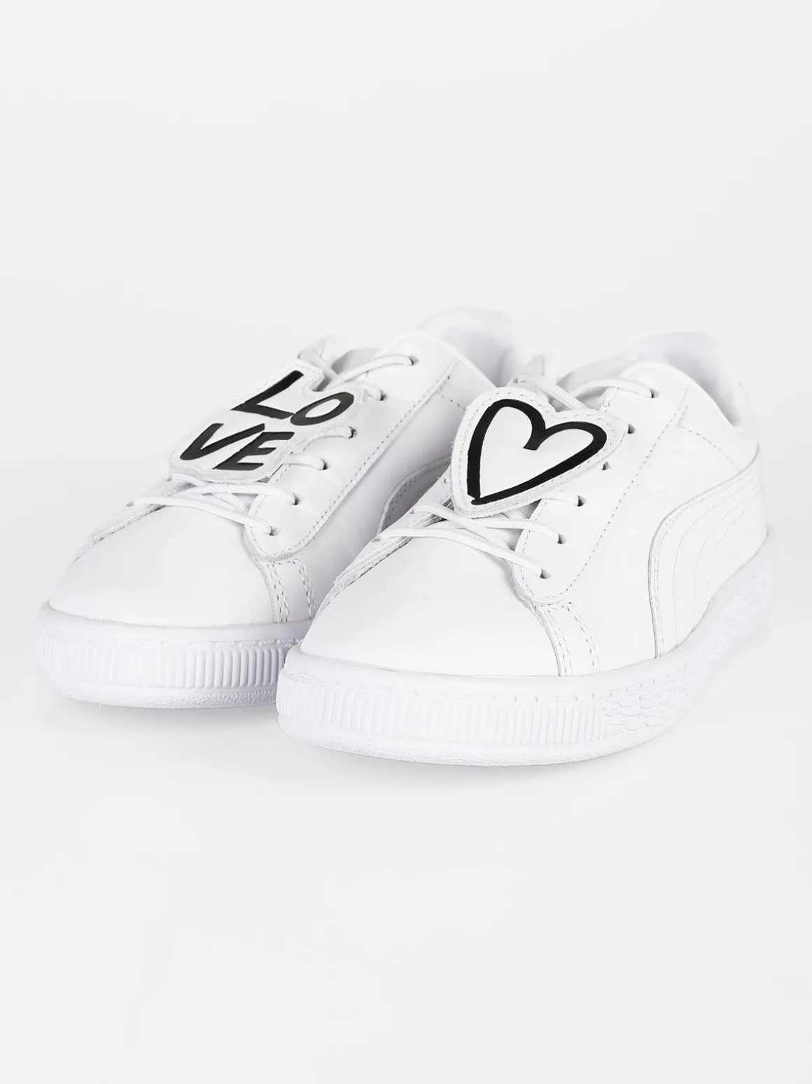 Puma Basket Badge sneakers ragazza in pelle