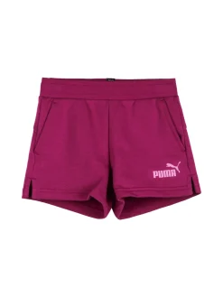 Puma Completo sportivo corto da bambina in cotone