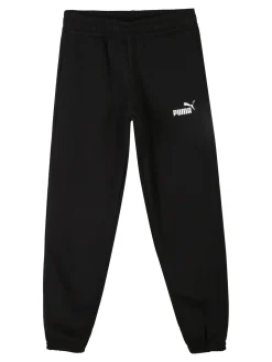 Puma ESS BLOCK SWEAT SUIT Completo tuta invernale da ragazzo con cappuccio e zip - nero