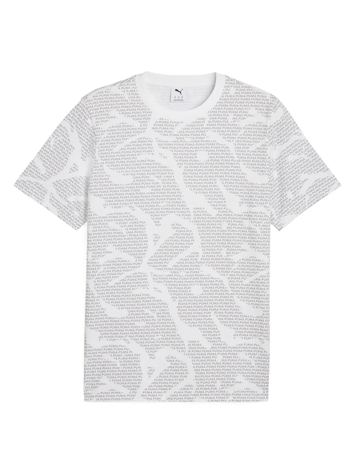 Puma ESS LOGO LAB AOP T-shirt da uomo - bianco