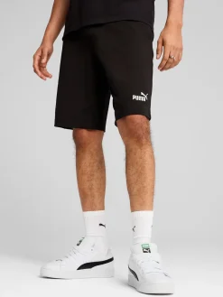Puma ESS No.1 LOGO JERSEY Shorts da uomo -nero