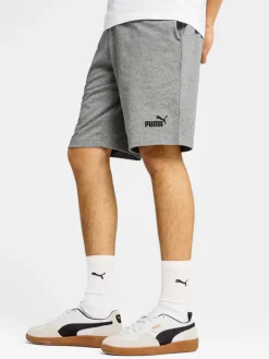 Puma ESS No.1 LOGO JERSEY Shorts da uomo - grigio