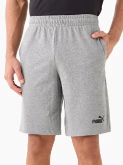 Puma ESS No.1 LOGO JERSEY Shorts da uomo - grigio
