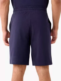 Puma ESS No.1 LOGO JERSEY Shorts da uomo - blu scuro