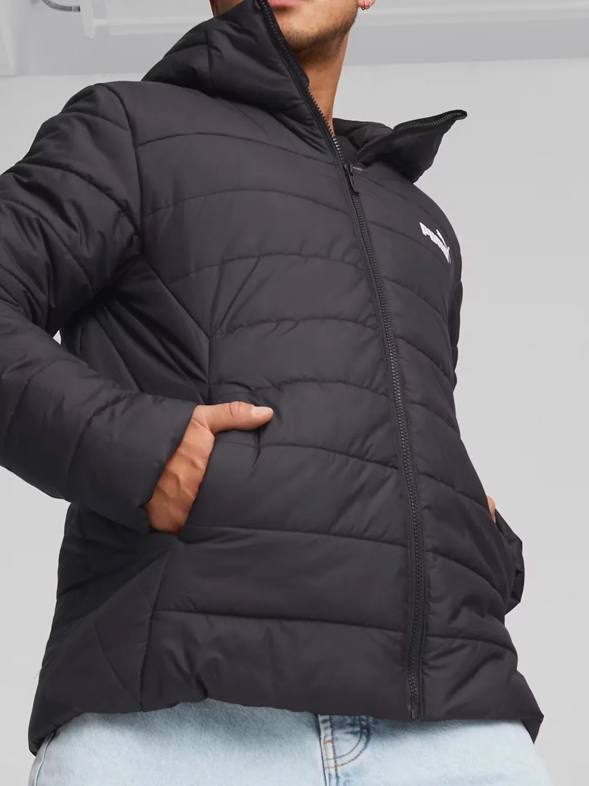 Puma ESS PADDED Piumino invernale da uomo con cappuccio