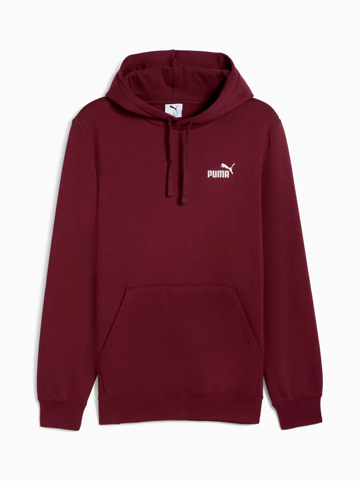 Puma ESS SMALL N.o 1 LOGO HOODIE Felpa uomo con cappuccio - bordeaux