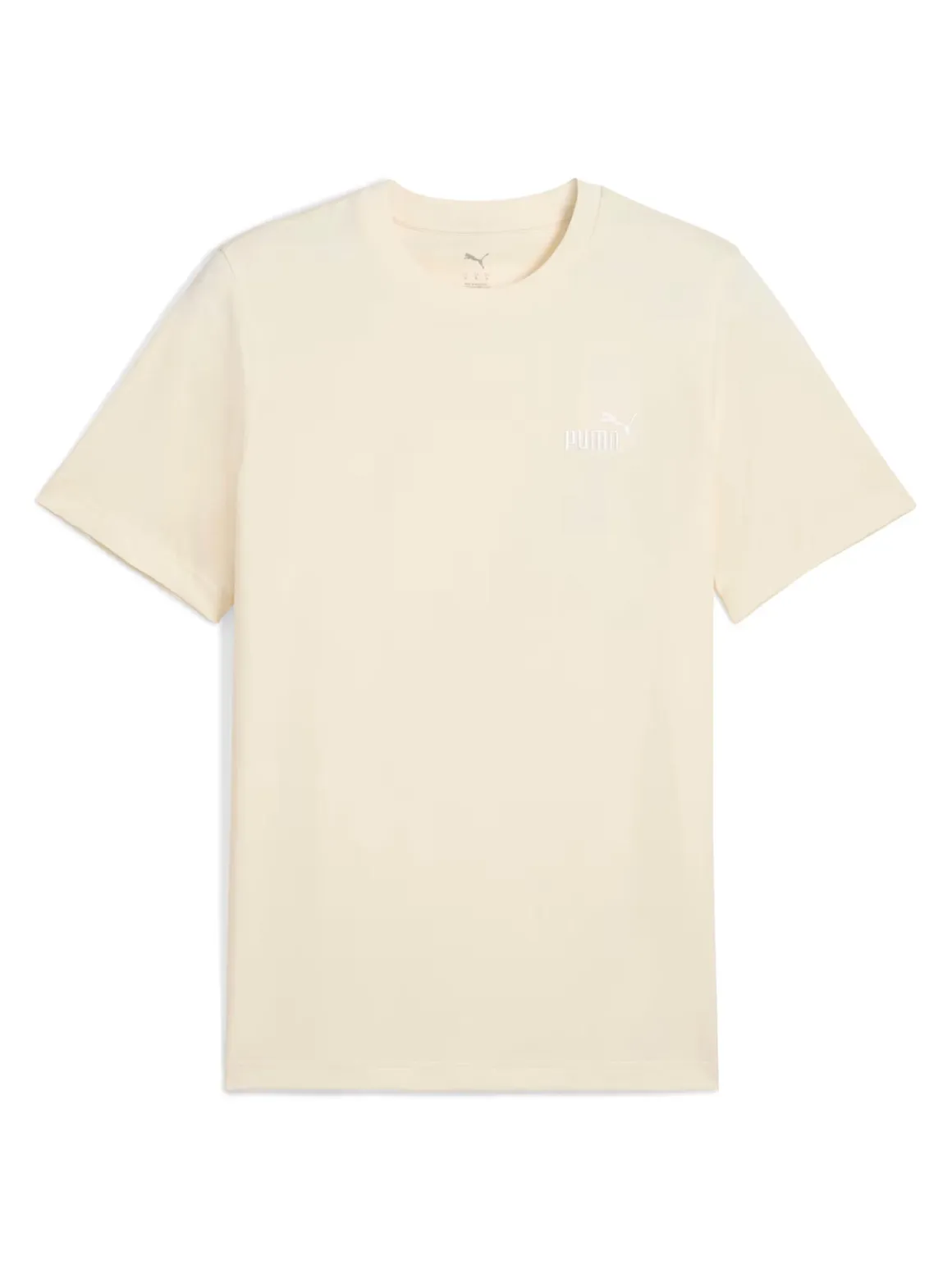 Puma ESS Small No.1 Logo Tee T-shirt uomo - panna