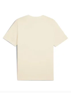 Puma ESS Small No.1 Logo Tee T-shirt uomo - panna