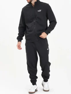 Puma ESS SWEAT SUIT Completo tuta uomo invernale full zip - nero