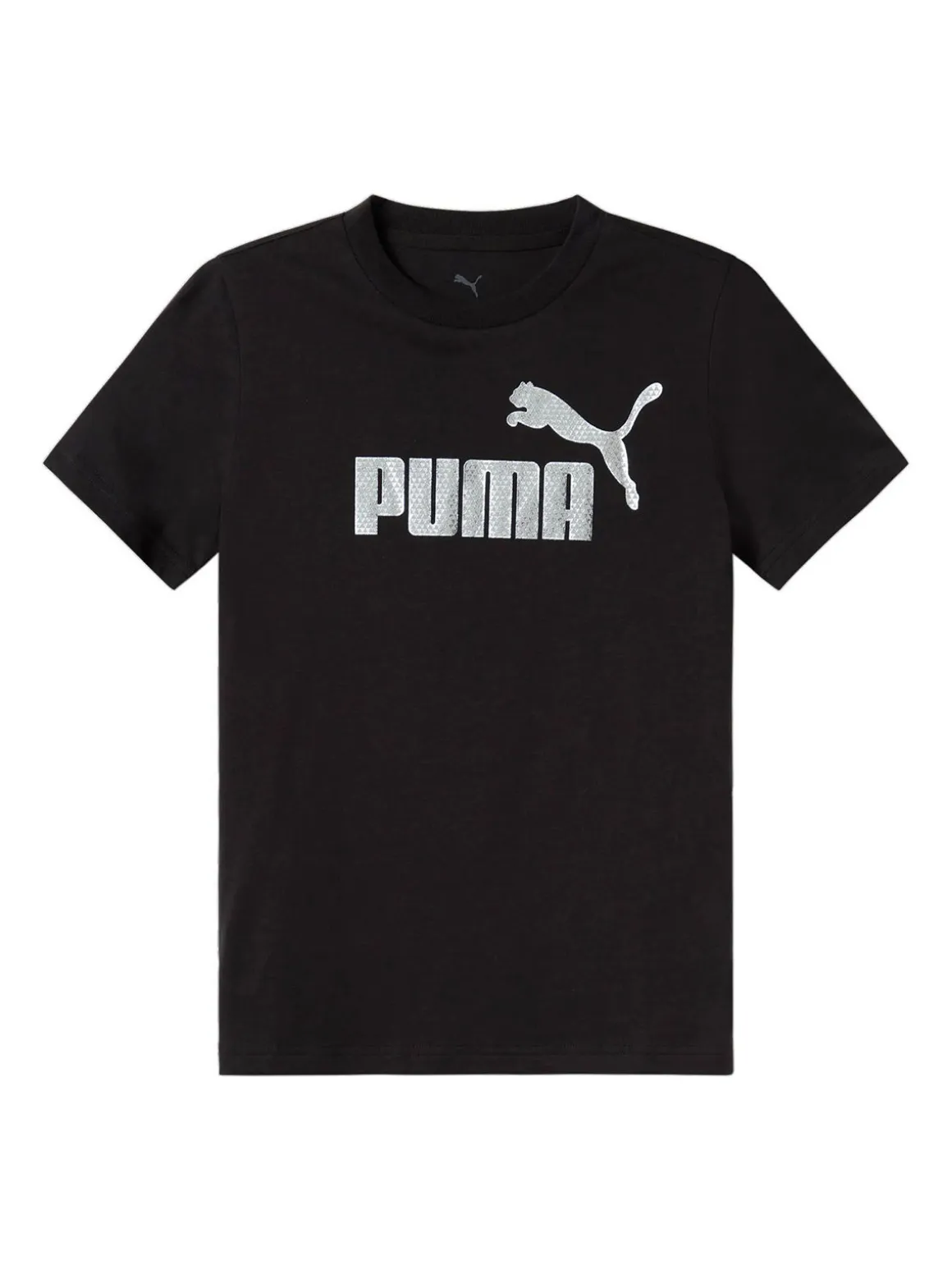 Puma ESS + TEXTURED FOIL BIG LOGO T-shirt da ragazza