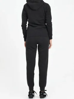 Puma FULL - ZIP HOODED SWEAT SUIT Completo tuta donna con cappuccio e zip - nero