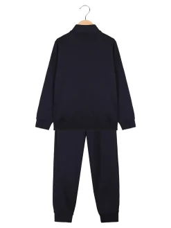 Puma FULL ZIP SWEAT SUIT FL Completo tuta invernale da bambino - blu scuro