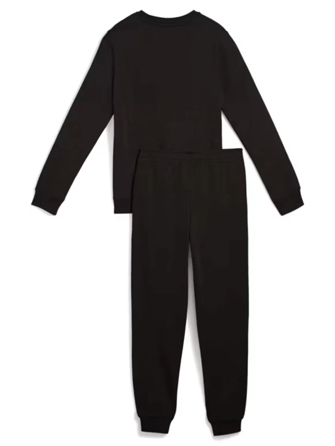 Puma LOGO CREW SUIT Completo tuta da bambini invernale - nero