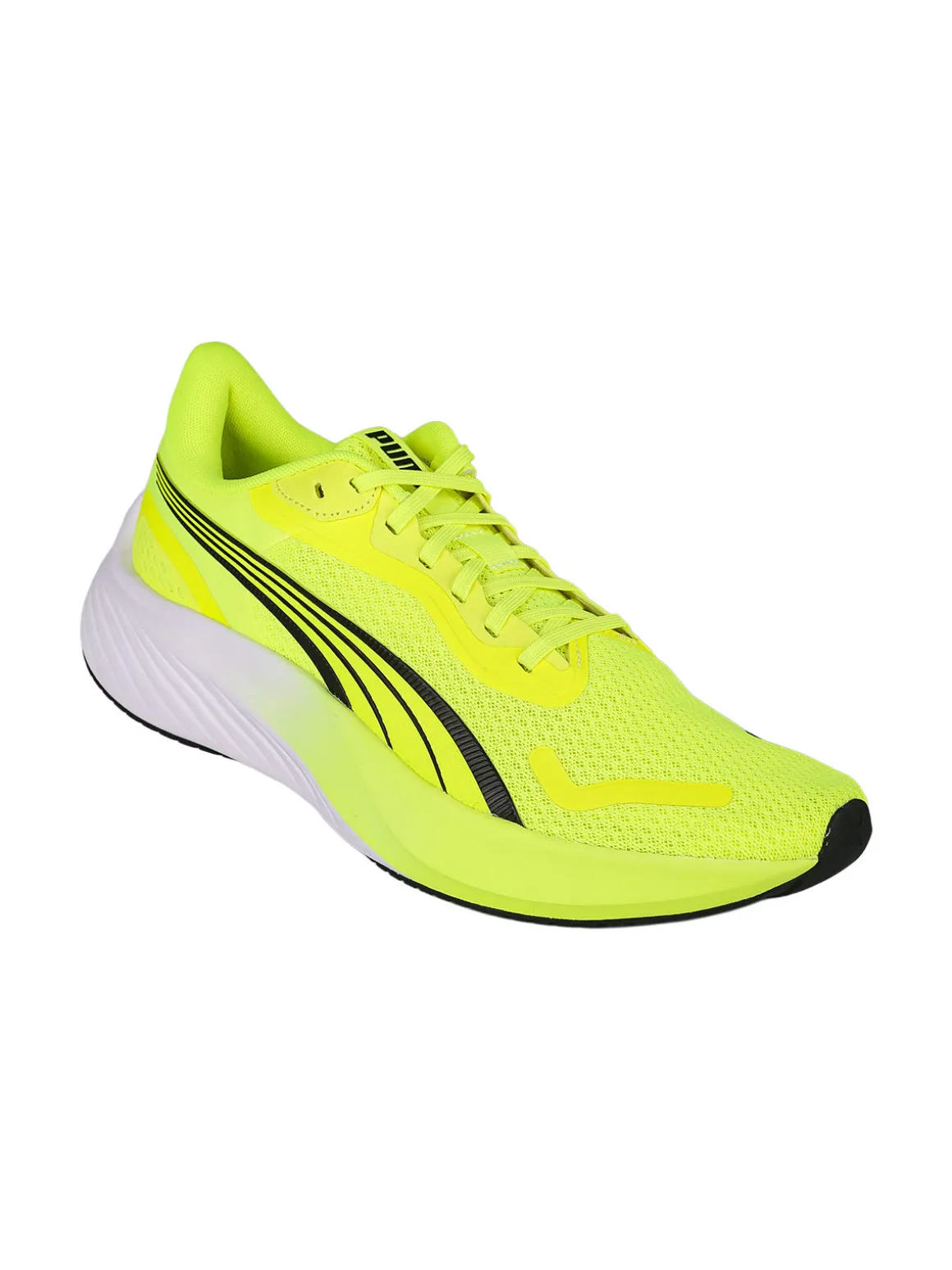 Puma POUNCE LITE Sneakers running da uomo - giallo