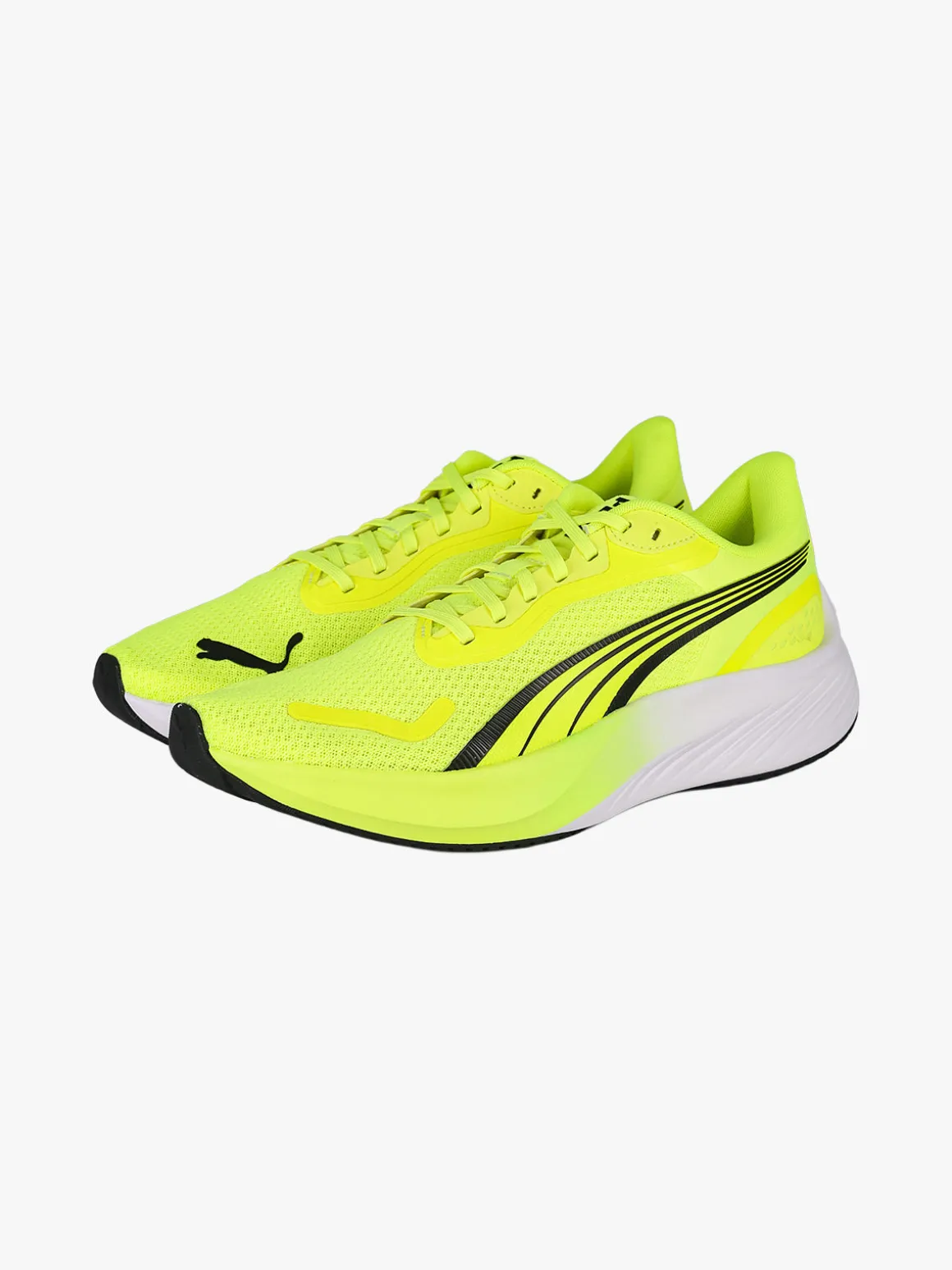 Puma POUNCE LITE Sneakers running da uomo - giallo