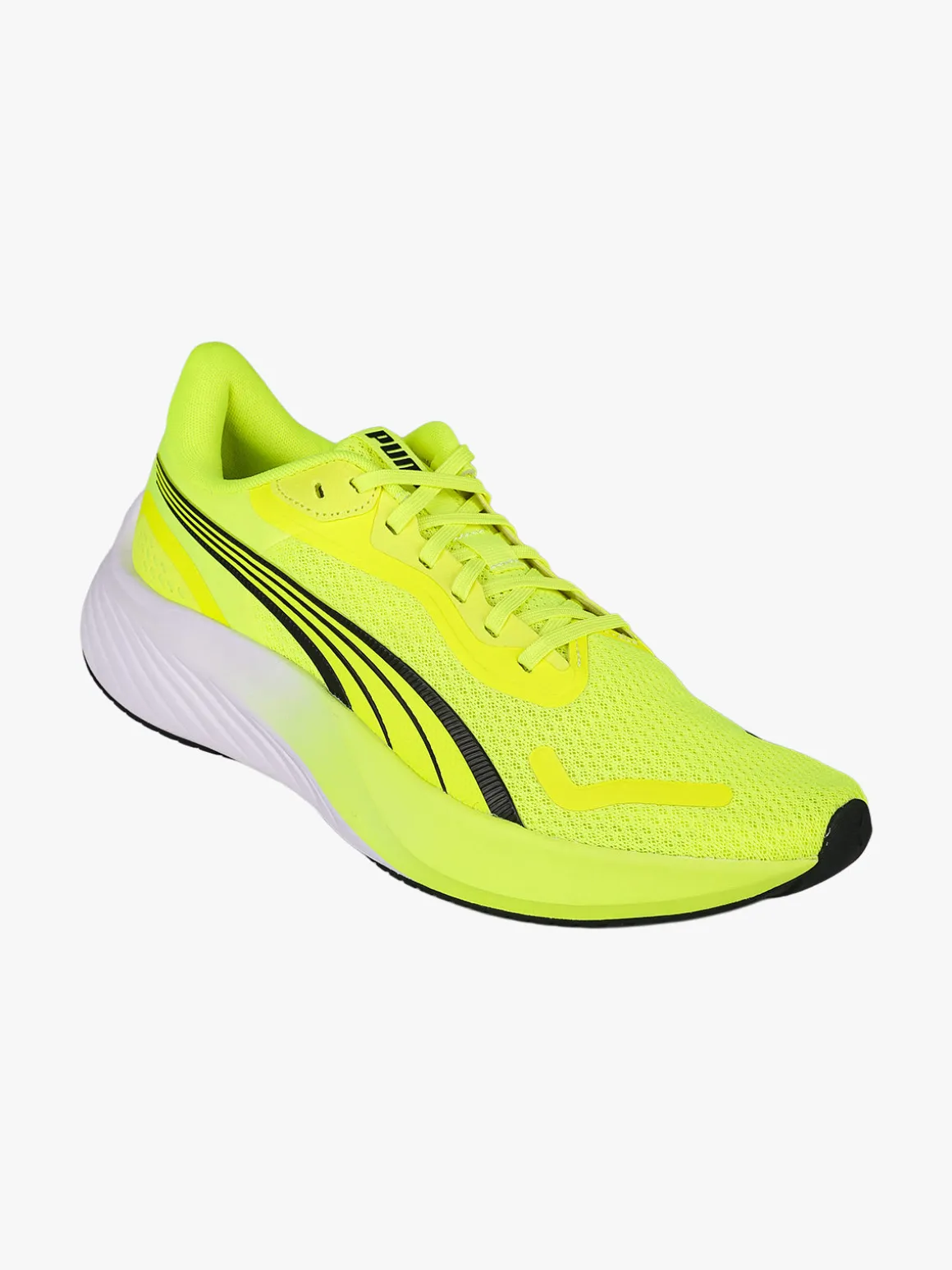 Puma POUNCE LITE Sneakers running da uomo - giallo