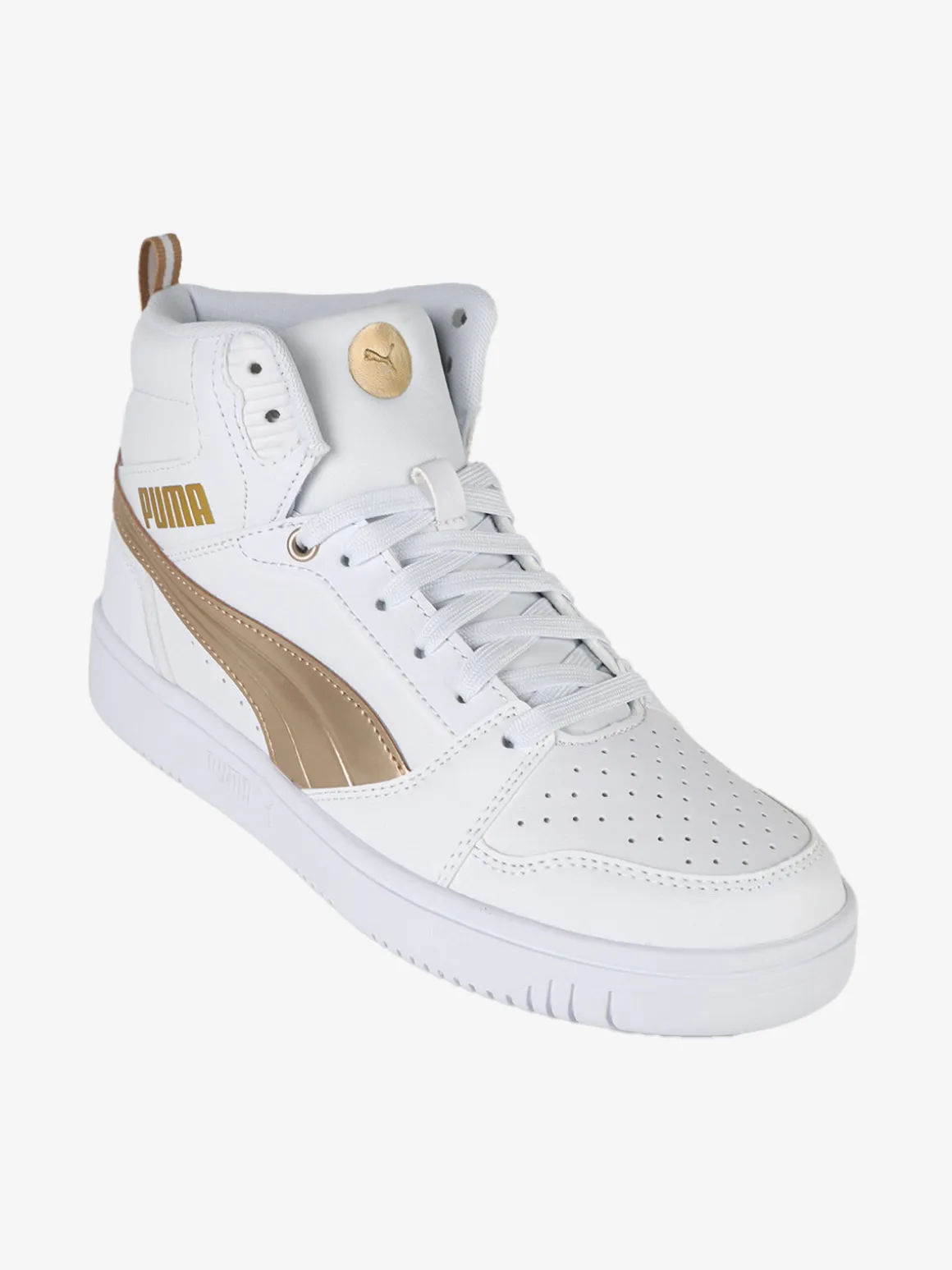 Puma Rebound v6 Mid Metallic Dream sneakers donna alte
