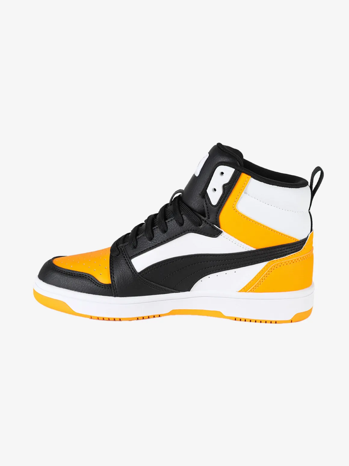 Puma Rebound v6 Mid sneakers alte da ragazzi bicolore