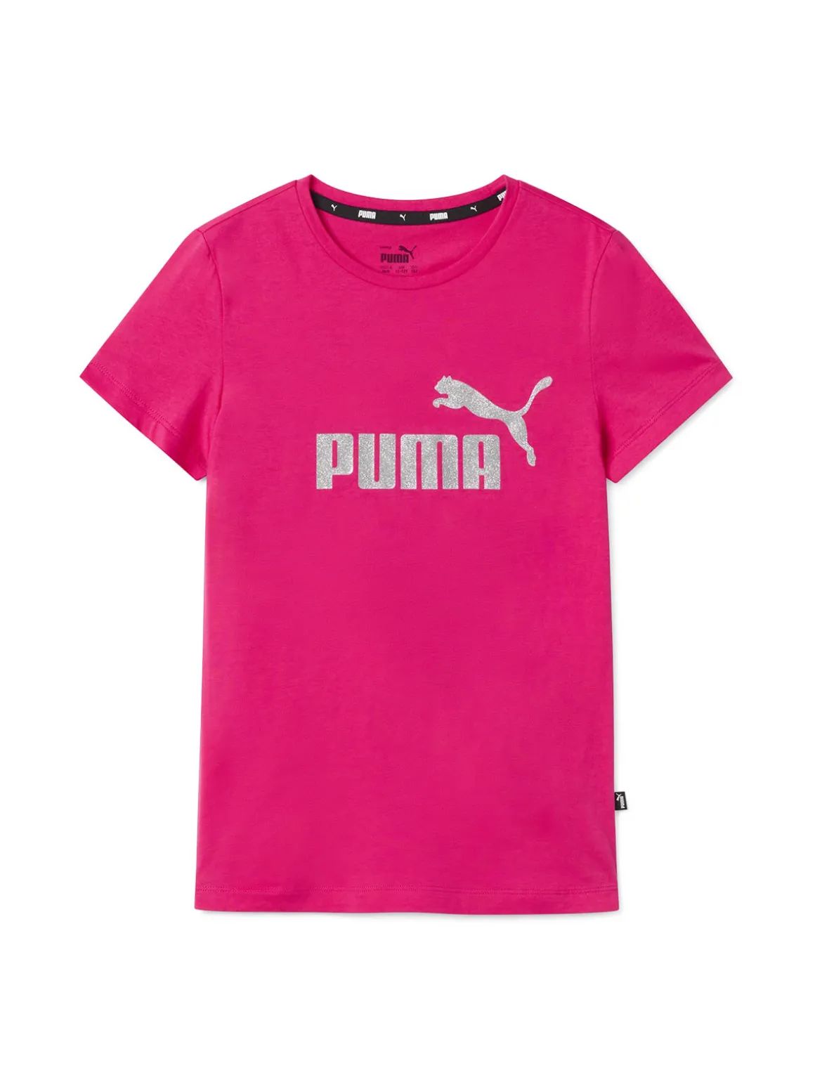 Puma T-shirt da ragazza con logo glitter