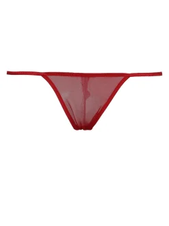 Pura Baby doll + perizoma completo intimo rosso