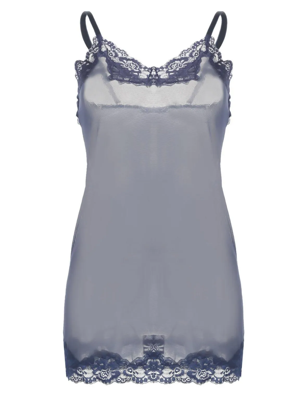 Pura Completo intimo in pizzo baby doll + perizoma