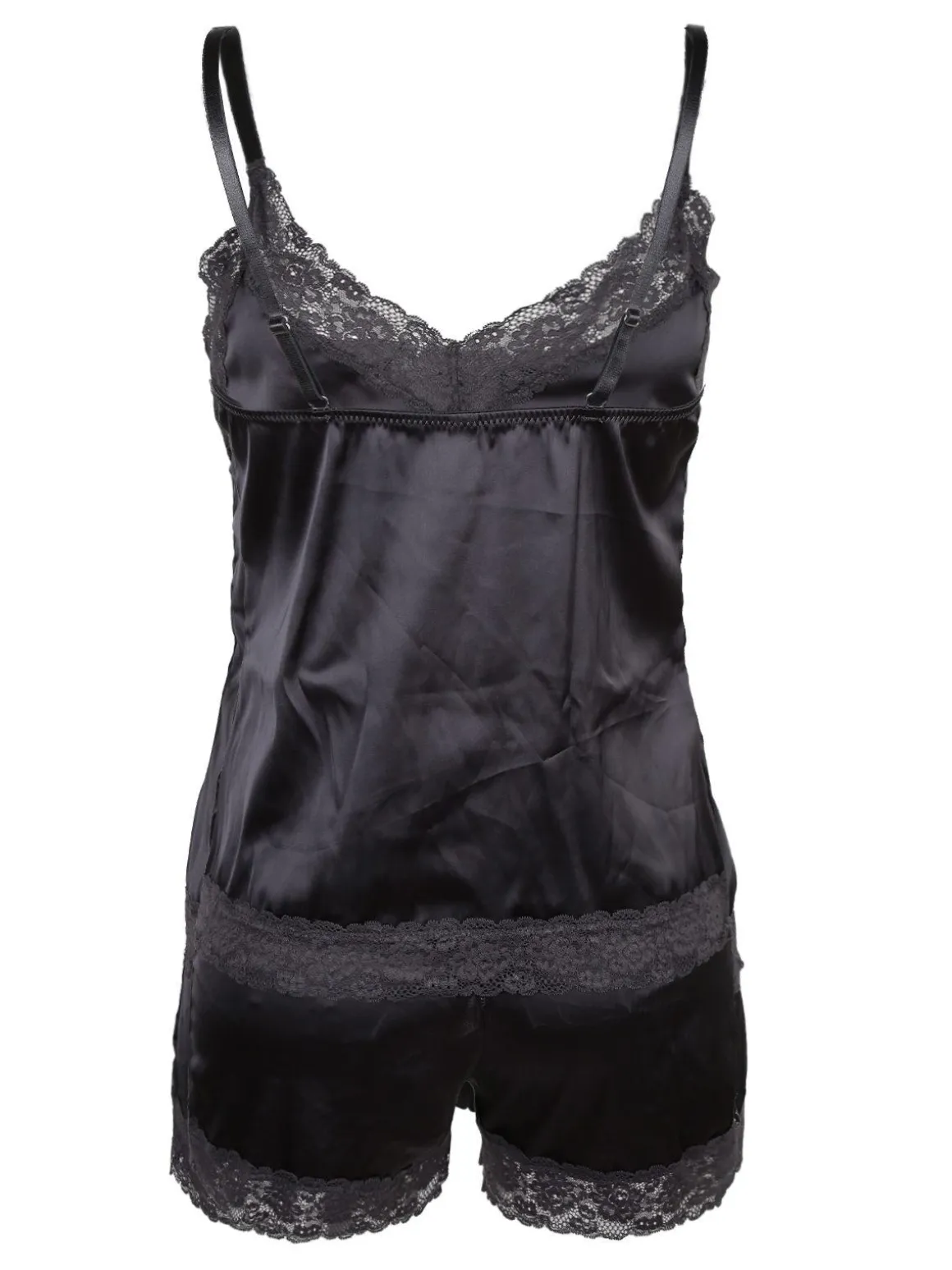 Pura Luxury P0588C Top+culotte con pizzo