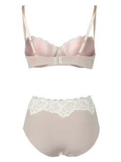 Pura P0679C Balconette + panty in misto seta
