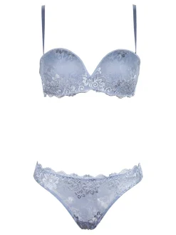 Pura P0701C Fascia imbottita graduata + slip in pizzo