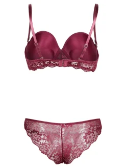 Pura P0701C Fascia imbottita graduata + slip in pizzo