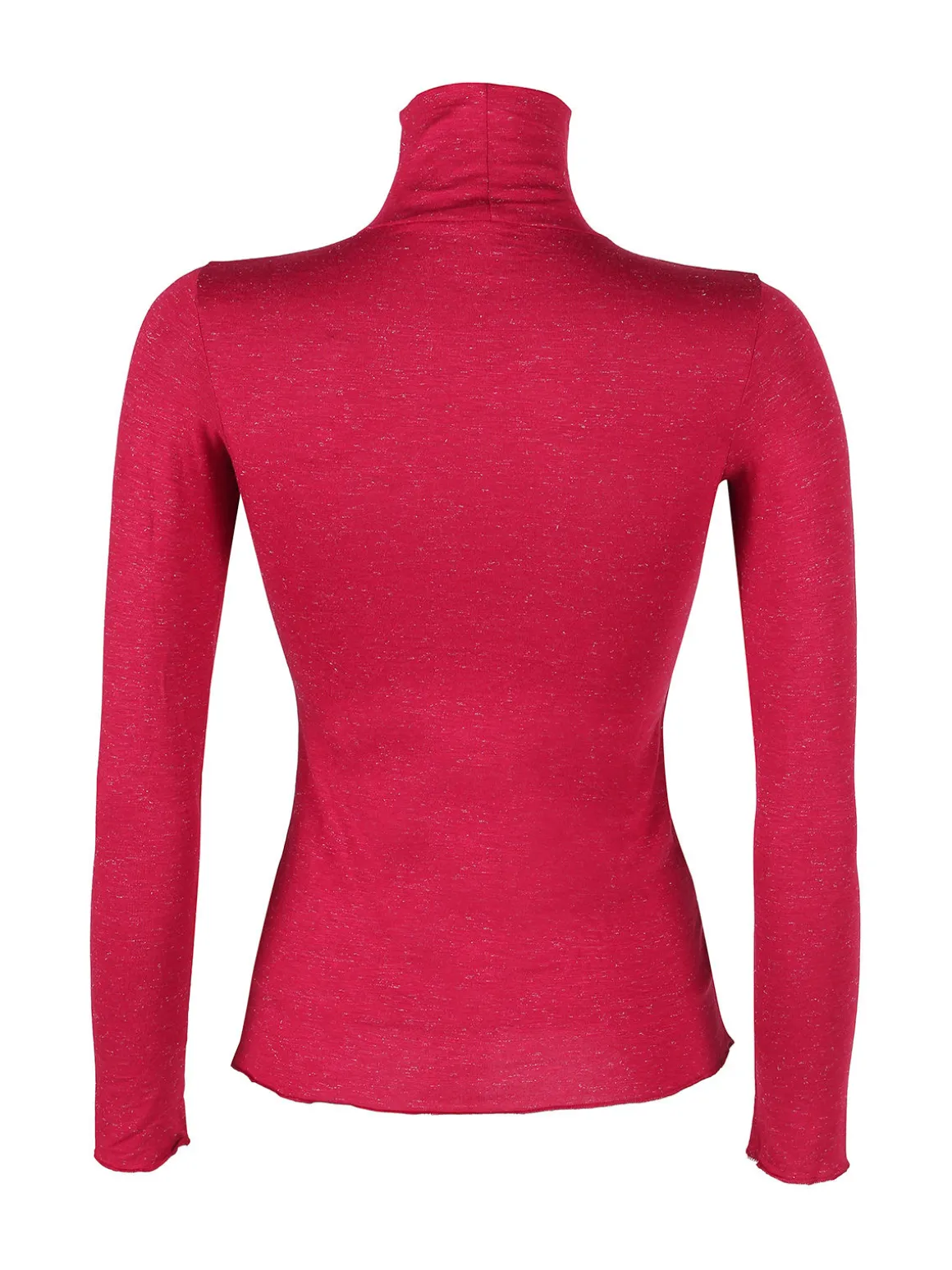 Pura P0725M Dolcevita da donna a maniche lunghe in lurex