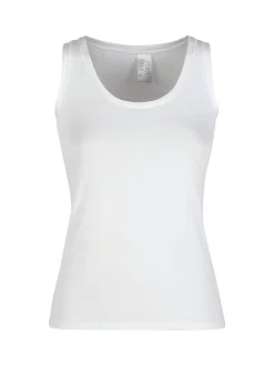 Pura P0718M Top donna in bamboo a spalla larga