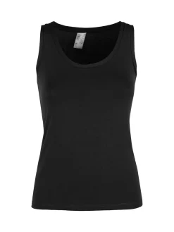 Pura P0718M Top donna in bamboo a spalla larga