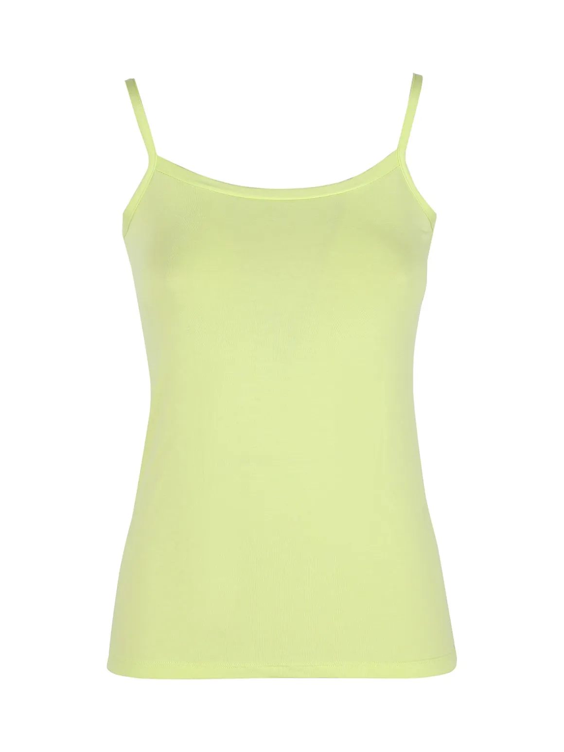 Pura P0717M top donna in bamboo con spalline sottili