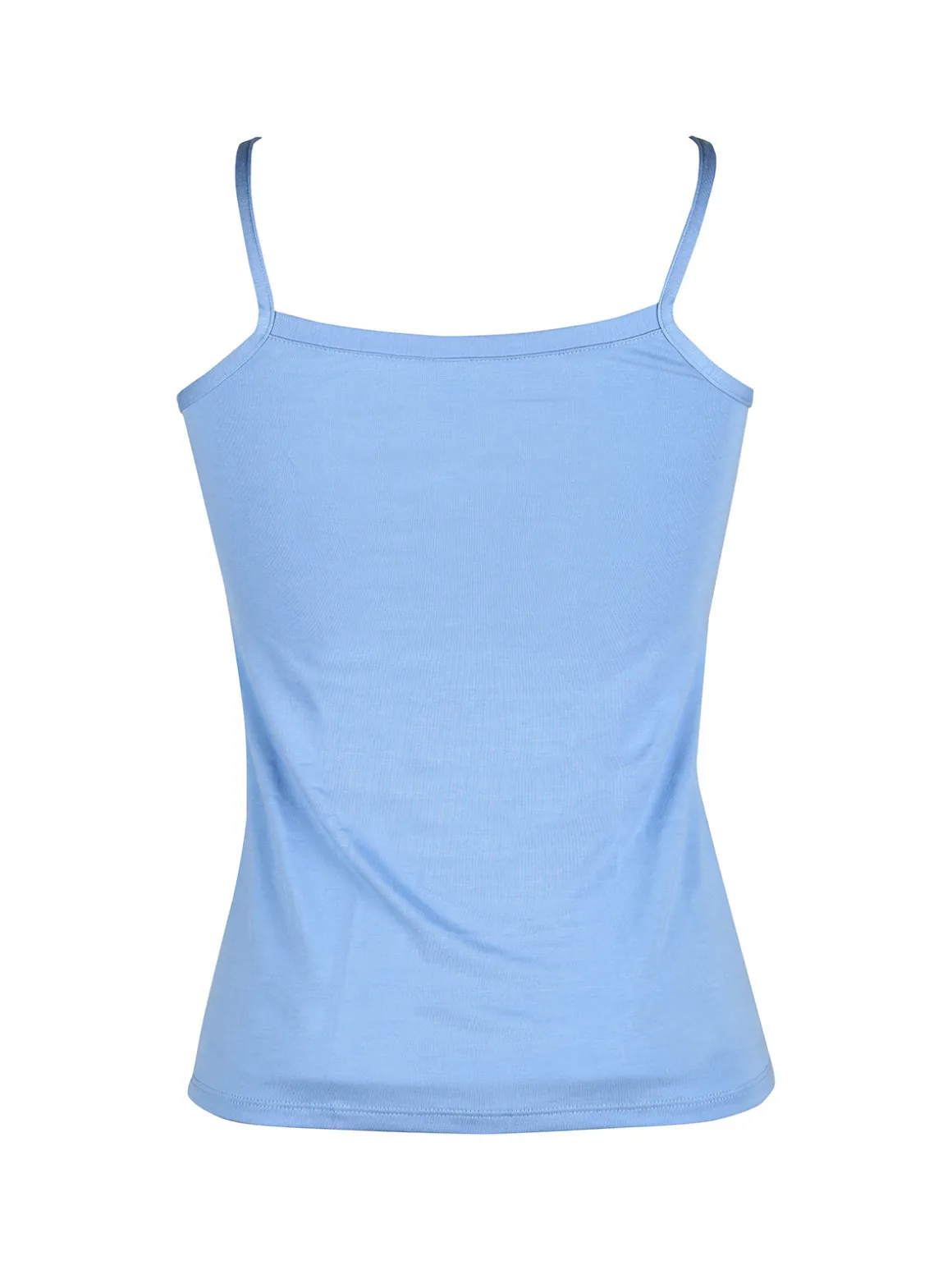 Pura P0717M top donna in bamboo con spalline sottili