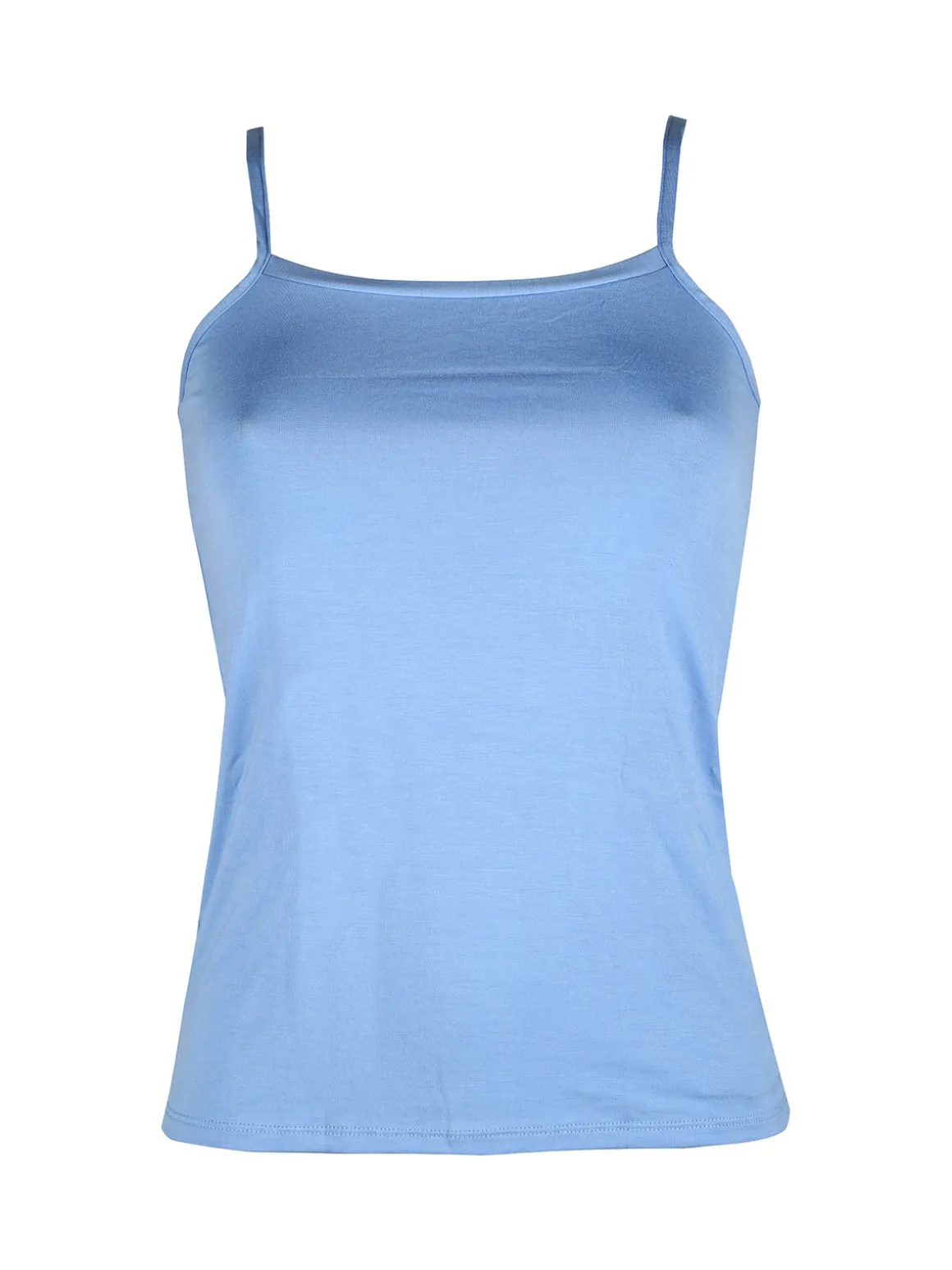 Pura P0717M top donna in bamboo con spalline sottili