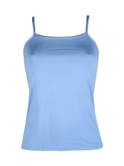 Pura P0717M top donna in bamboo con spalline sottili