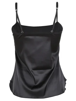 Pura P0729M Top donna in raso satinato elasticizzato