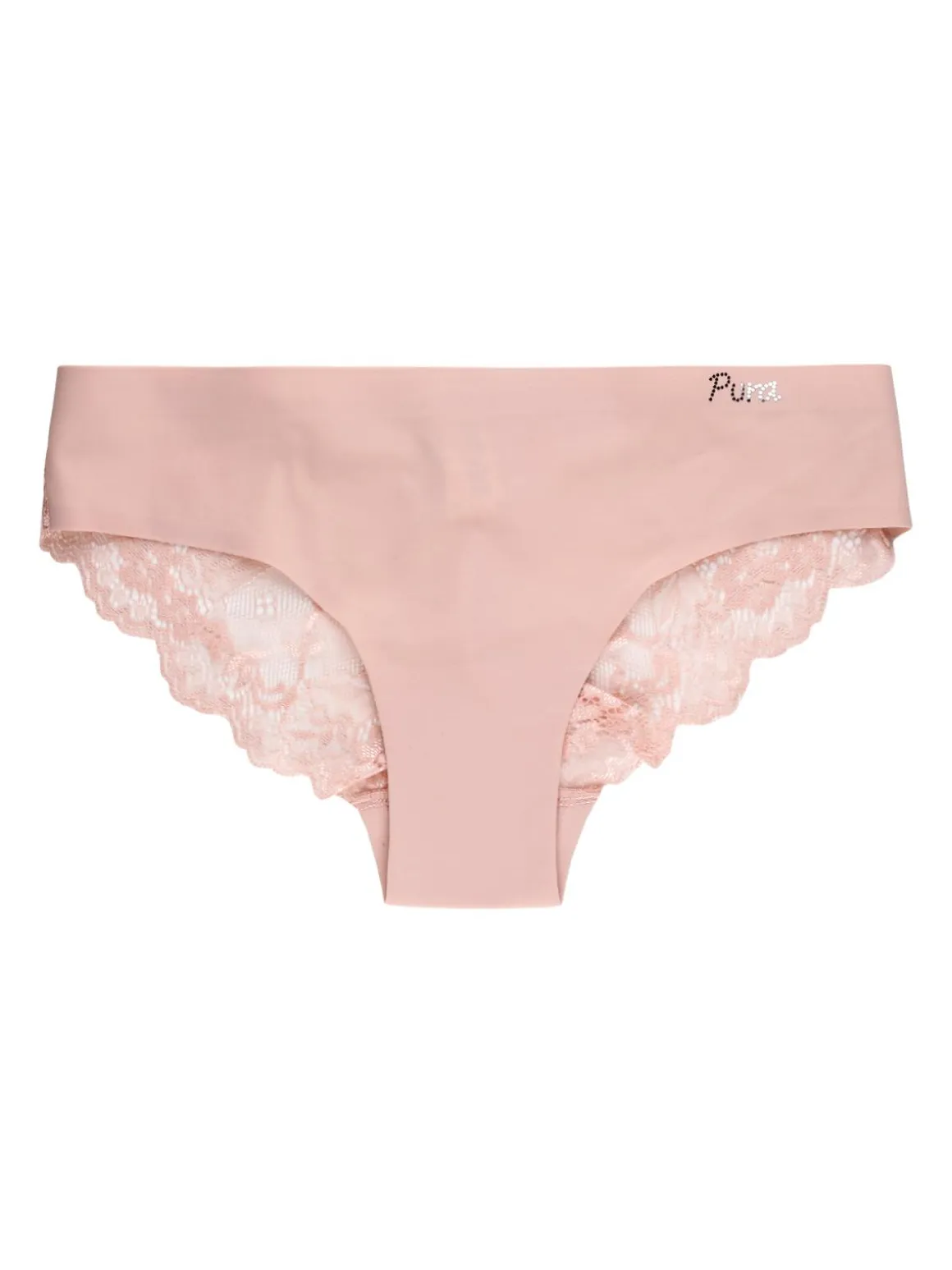 Pura Slip in microfibra con pizzo VERA
