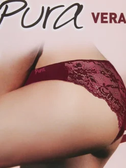 Pura Slip in microfibra e pizzo VERA