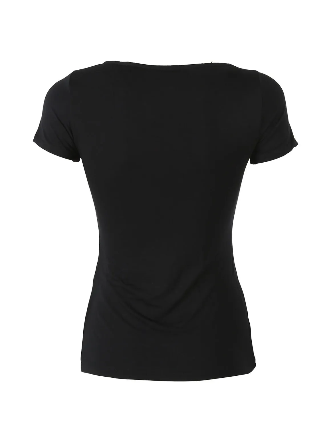 Pura T-shirt intima da donna in bamboo - nero