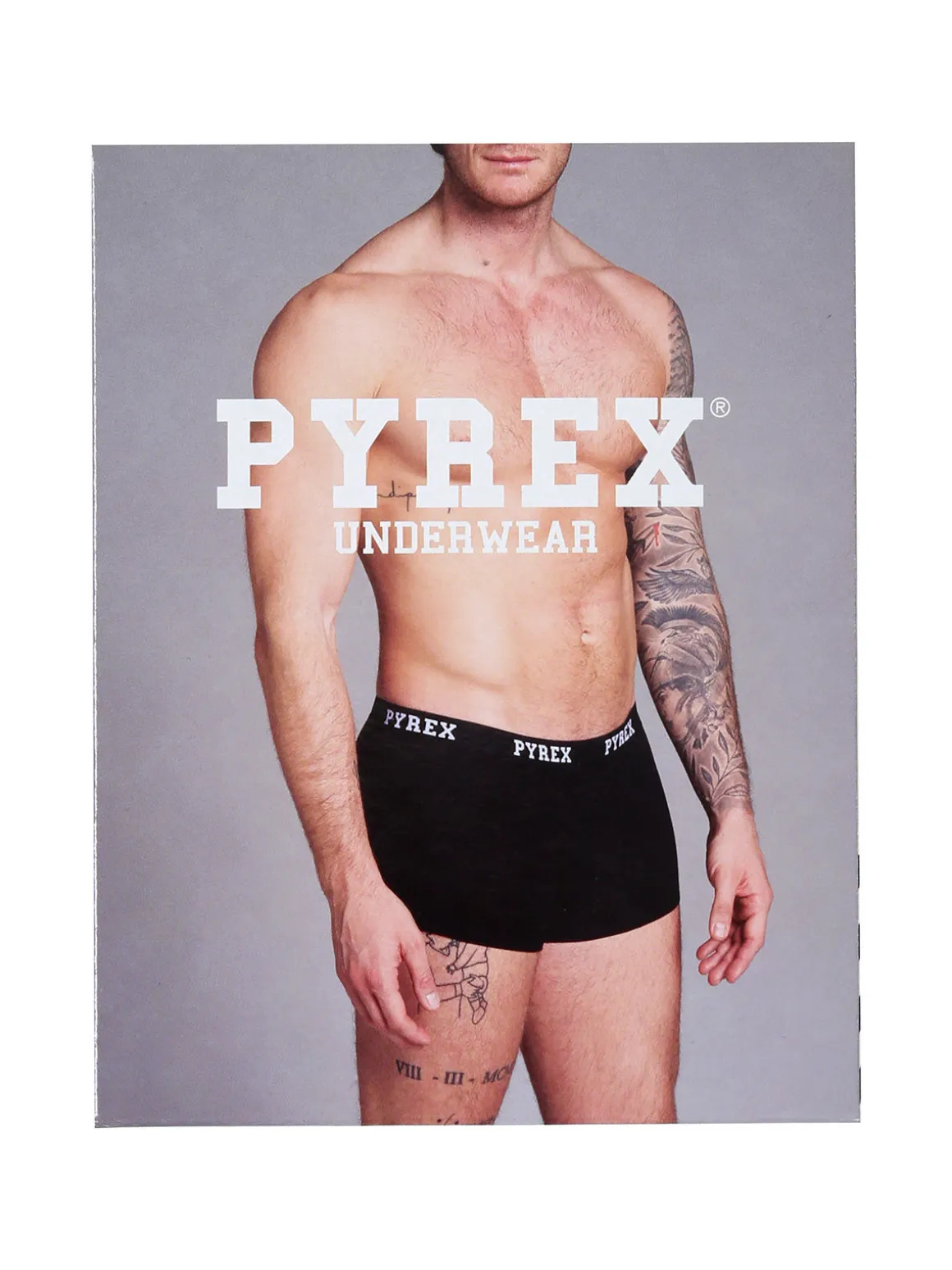 Pyrex Boxer uomo in cotone - nero