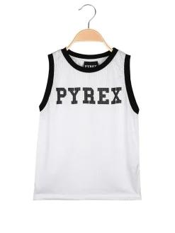 Pyrex Canotta sportiva da ragazzo in rete