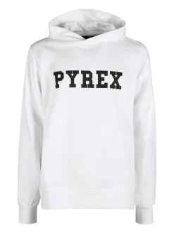 Pyrex Felpa da uomo con cappuccio in cotone con logo