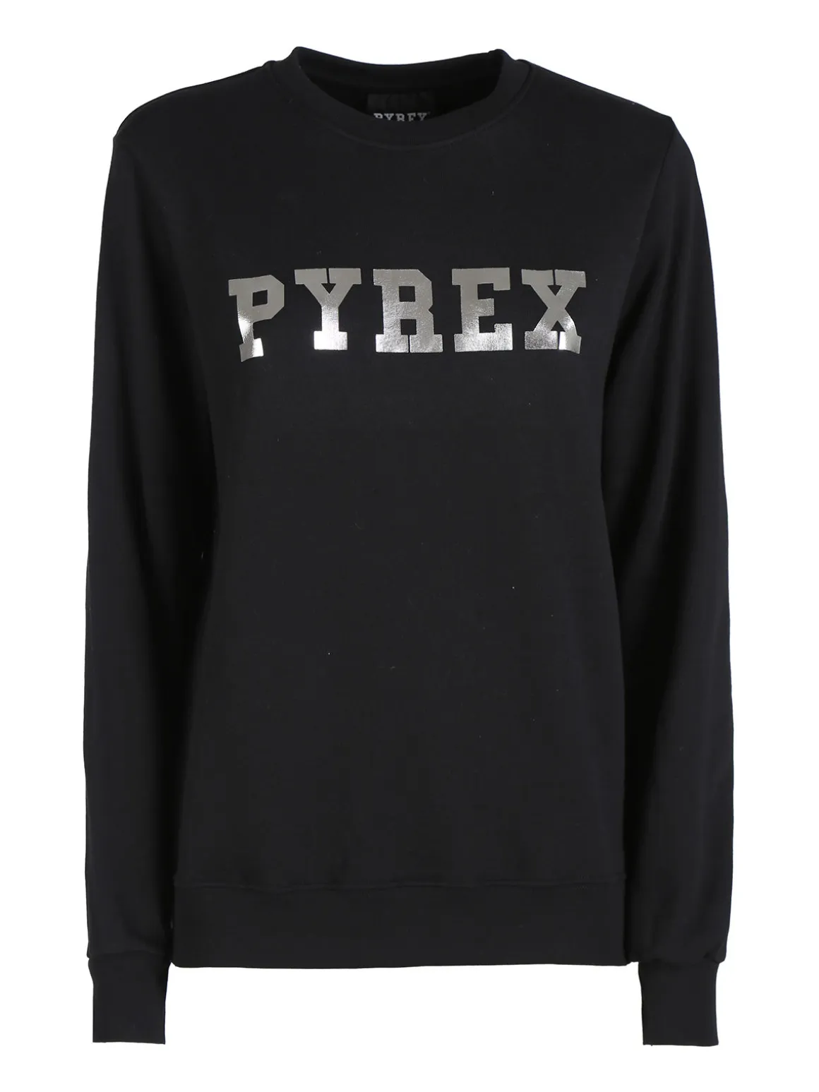 Pyrex Felpa donna girocollo con stampa logo