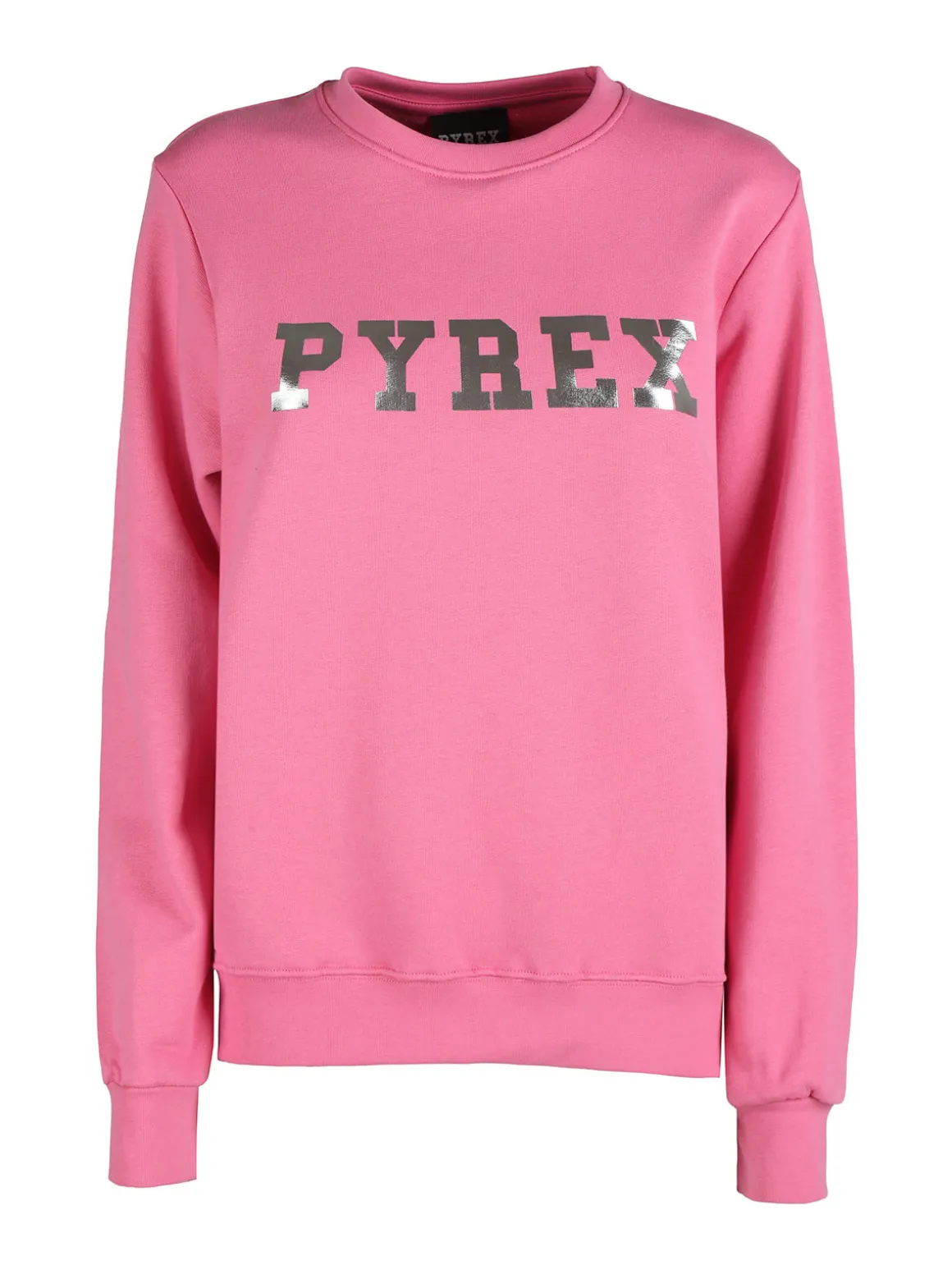 Pyrex Felpa donna girocollo con stampa logo