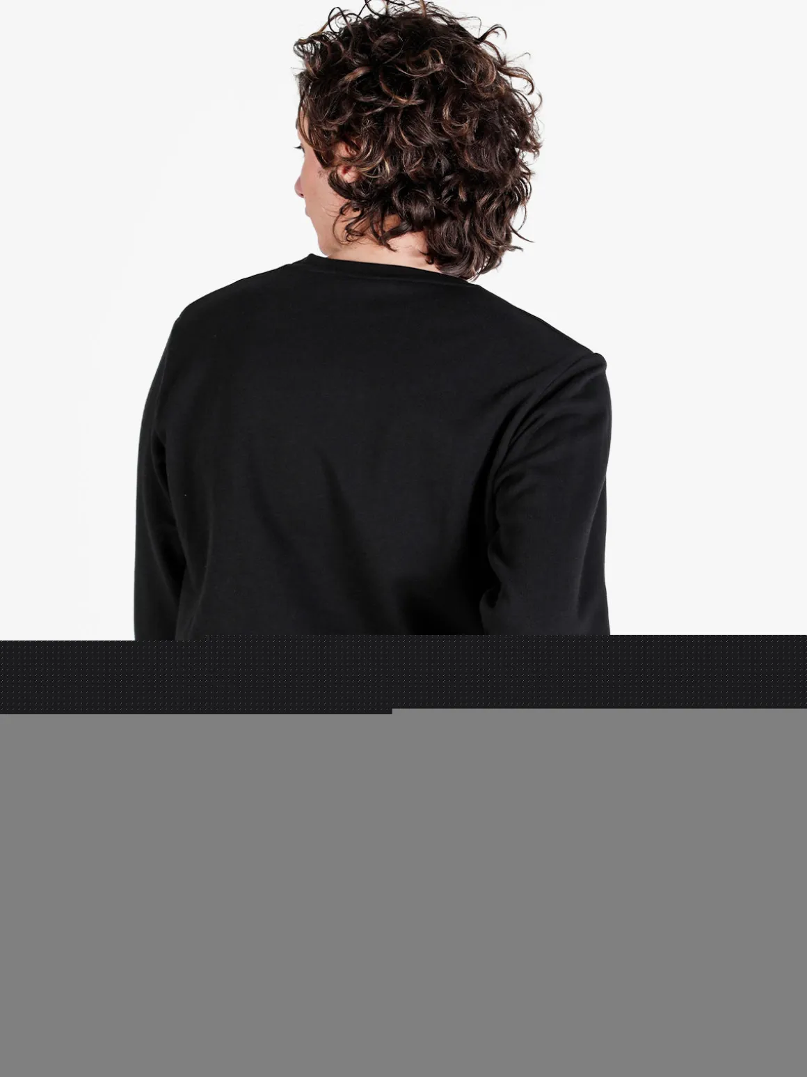 Pyrex Felpa girocollo da uomo in cotone con logo